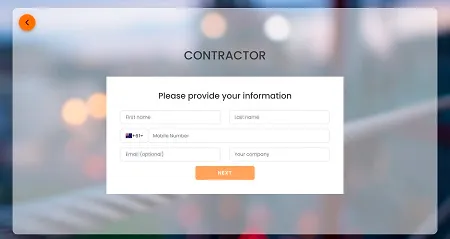 Sign in Induct For Work