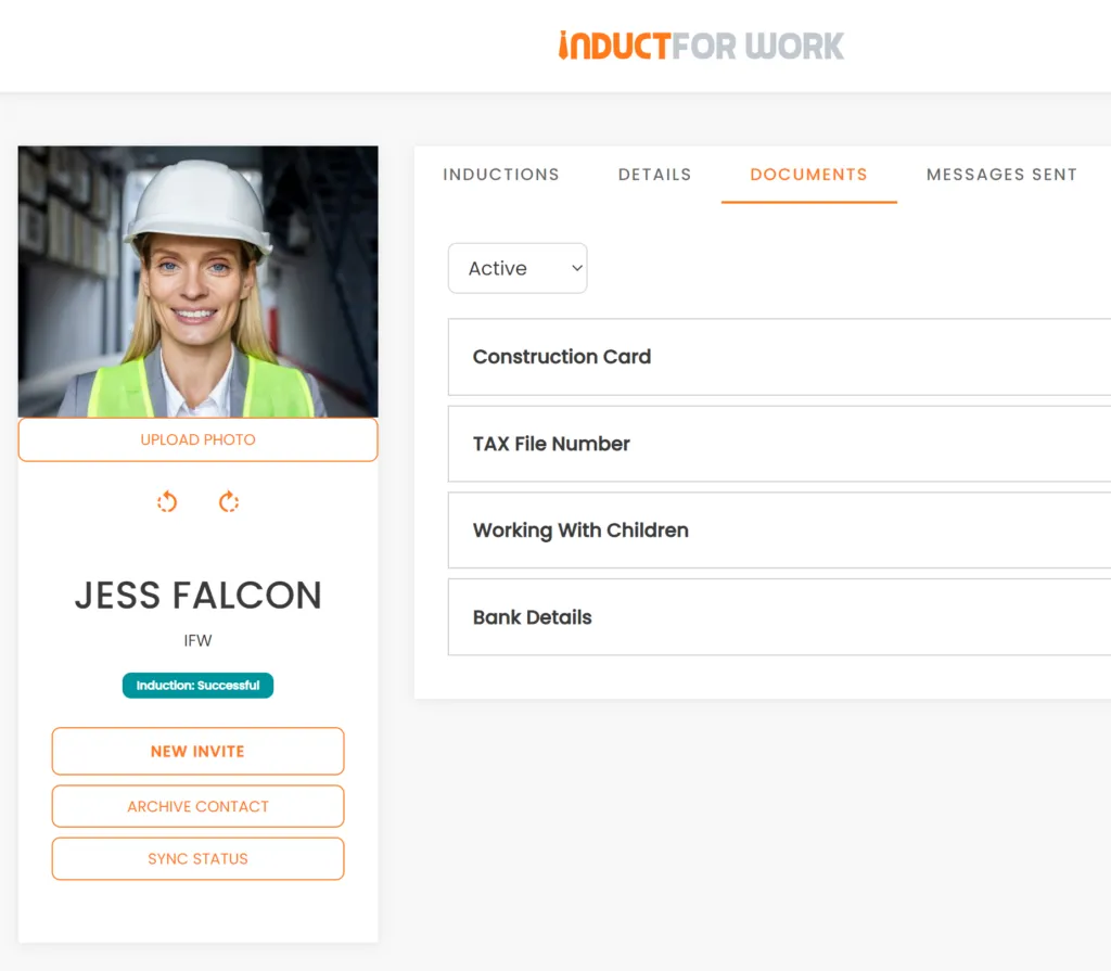 LMS Onboarding user details